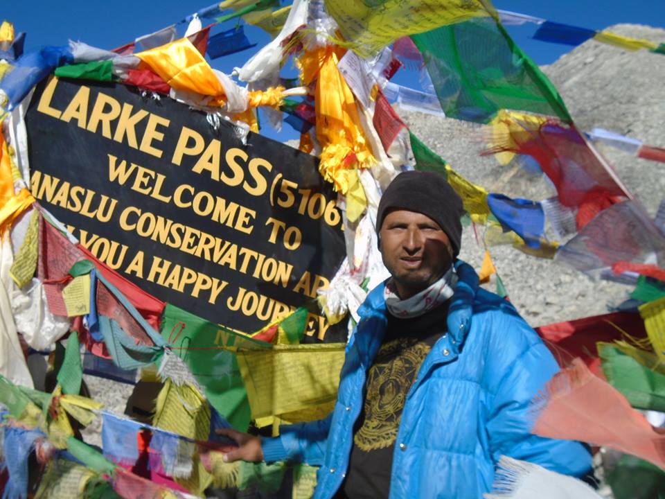 Manaslu Larkya La Pass 5120 m