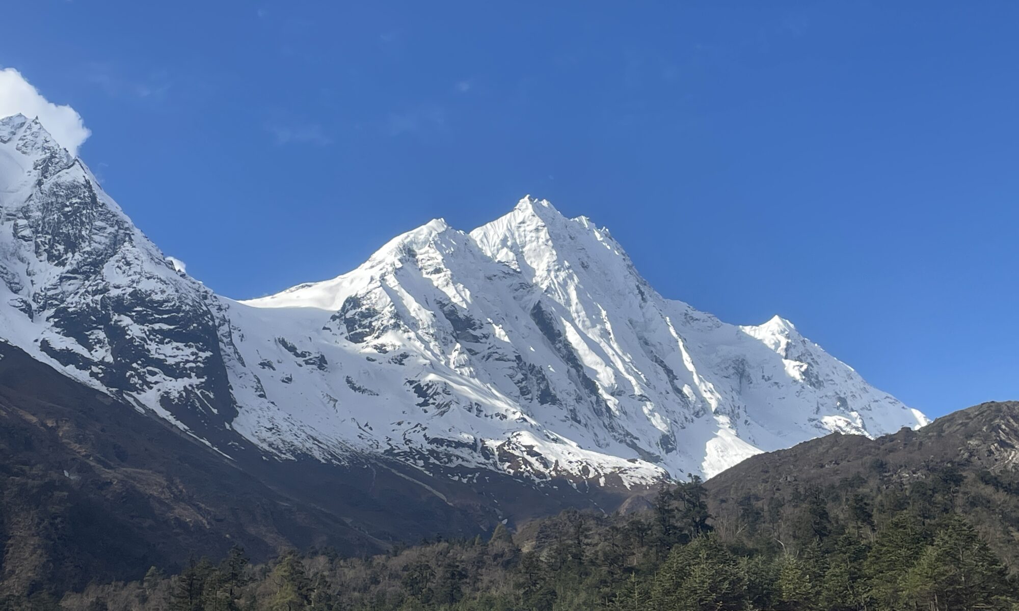 Singa Chuli Peak view from Shyala