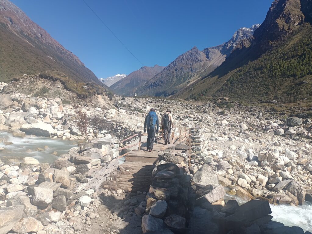 Daniel from Israel in manaslu trek