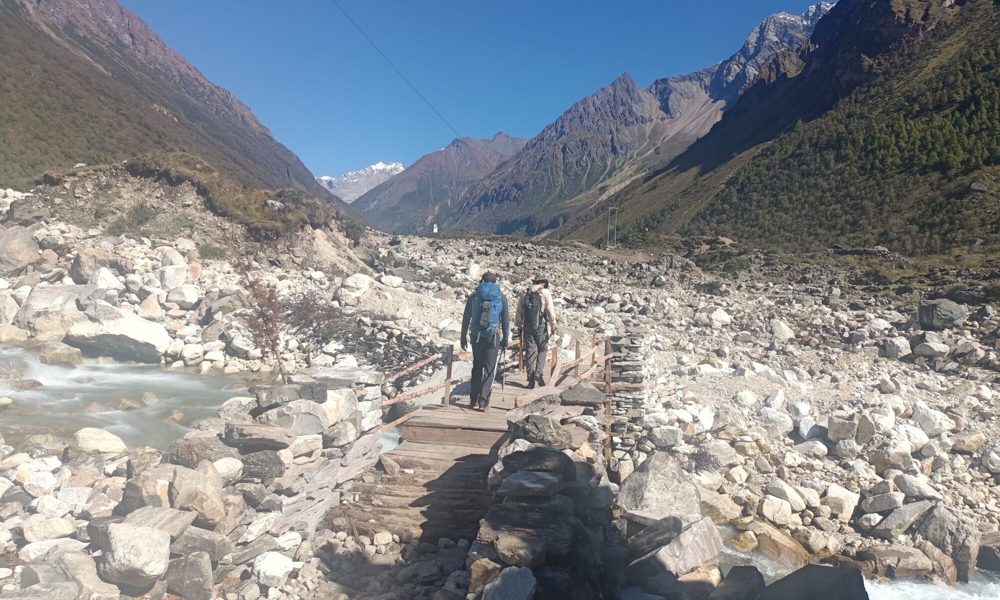 Daniel from Israel in manaslu trek