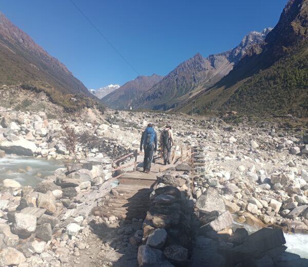 Daniel from Israel in manaslu trek